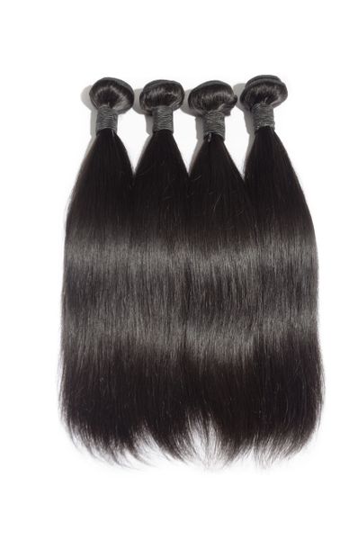 3 Piece Straight Brazilian Virgin Hair Bundle Deal - Boutique Michaud LLC 